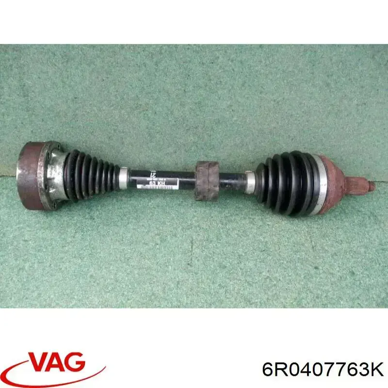 6R0407763K VAG Semieixo (acionador) dianteiro esquerdo