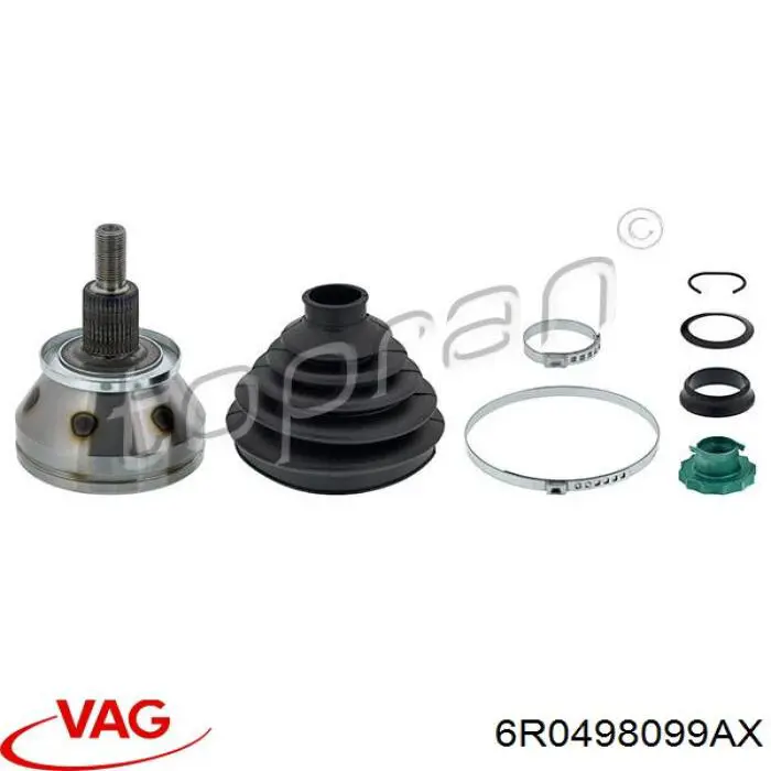 Junta homocinética externa dianteira VAG 6R0498099AX preço, a partir de 58,20 USD