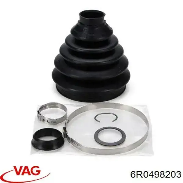 Bota de proteção externa de junta homocinética do semieixo dianteiro VAG 6R0498203 preço, a partir de 23,00 USD