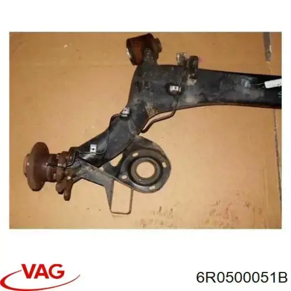 6R0500051B VAG Viga de suspensão traseira (plataforma veicular)