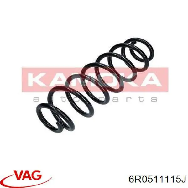 6R0511115J VAG Mola traseira