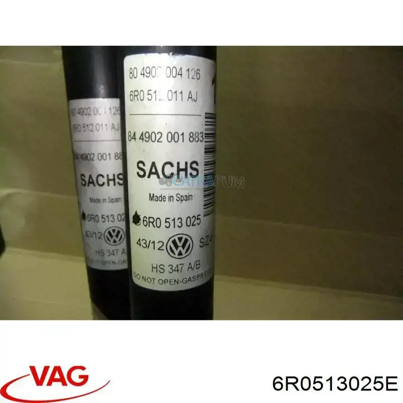 Compre 6R0513025E VAG Amortecedor traseiro