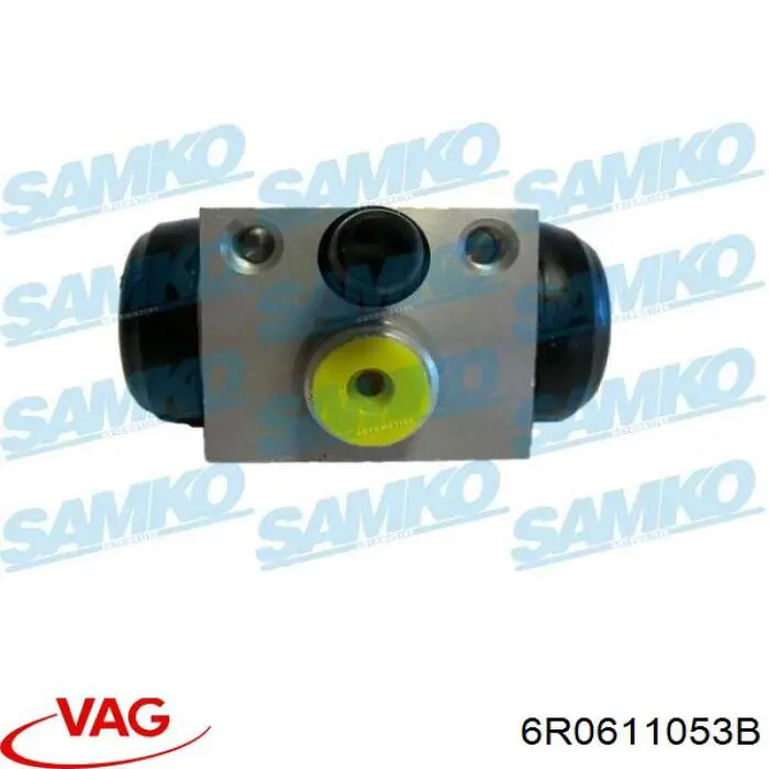 Cilindro traseiro do freio de rodas de trabalho VAG 6R0611053B preço, a partir de 33,41 USD