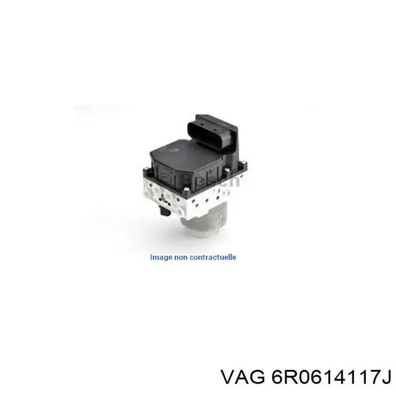 6R0614117J VAG Unidade hidráulico de controlo ABS