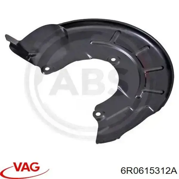 Compre 6R0615312A VAG Proteção do freio de disco dianteiro direito