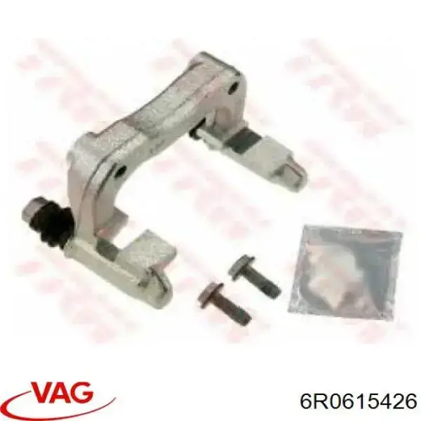 Compre 6R0615426 VAG Braçadeira do freio de suporte traseiro