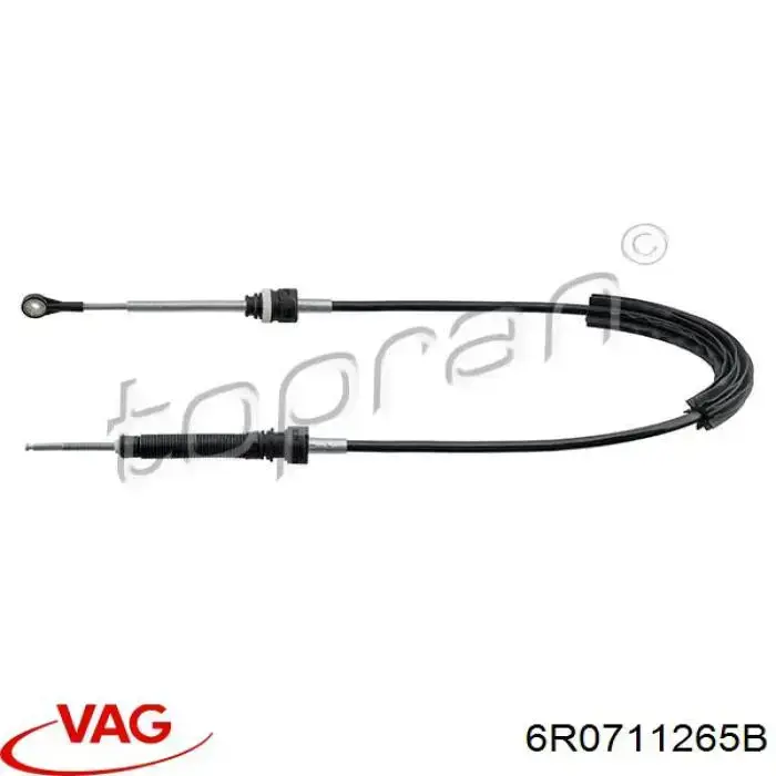 6R0711265B VAG Cabo de mudança (de seleção de velocidade)