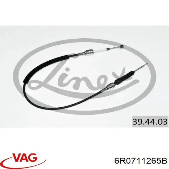 Cabo de mudança (de seleção de velocidade) VAG 6R0711265B preço, a partir de 65,29 USD