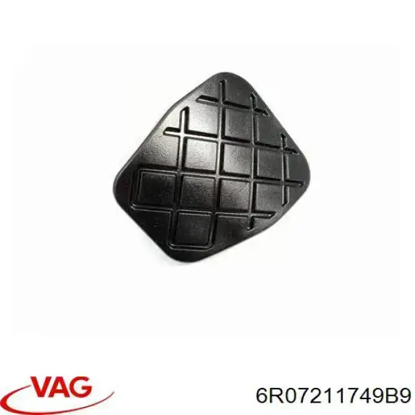 Placa sobreposta de pedal de embraiagem VAG 6R07211749B9 preço, a partir de 6,66 USD