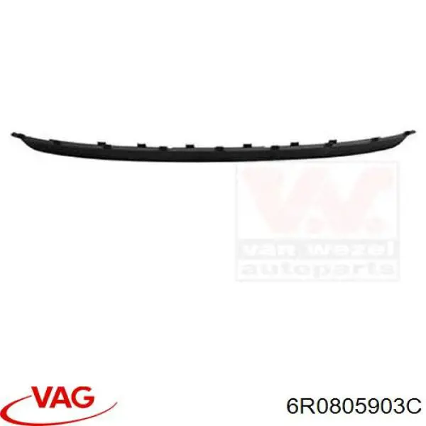 Spoiler do pára-choque dianteiro VAG 6R0805903C preço, a partir de 13,48 USD