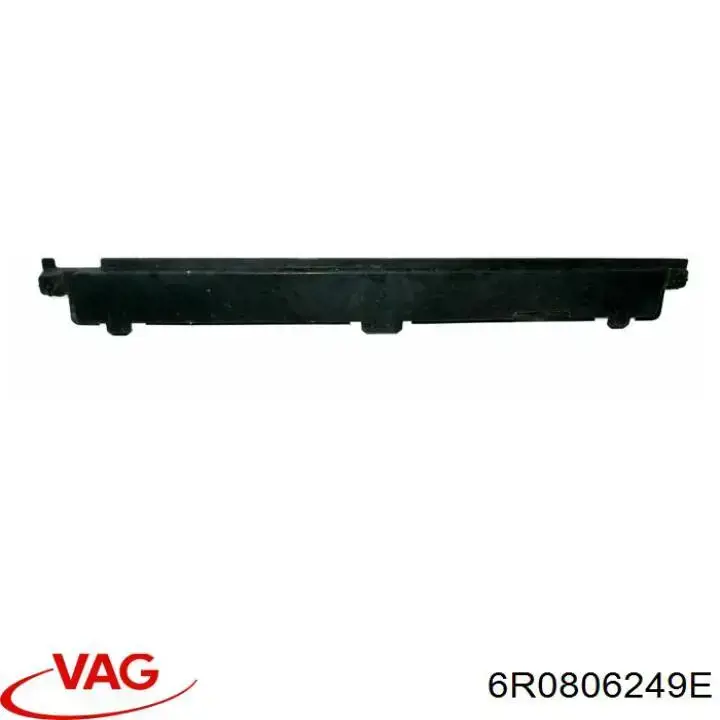 6R0806249C VAG Placa sobreposta superior do painel dianteiro (de suporte do radiador)