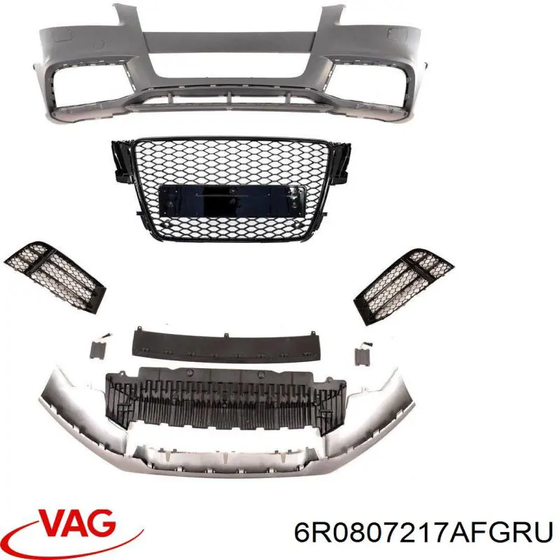6R0807217AFGRU VAG Pára-choque dianteiro
