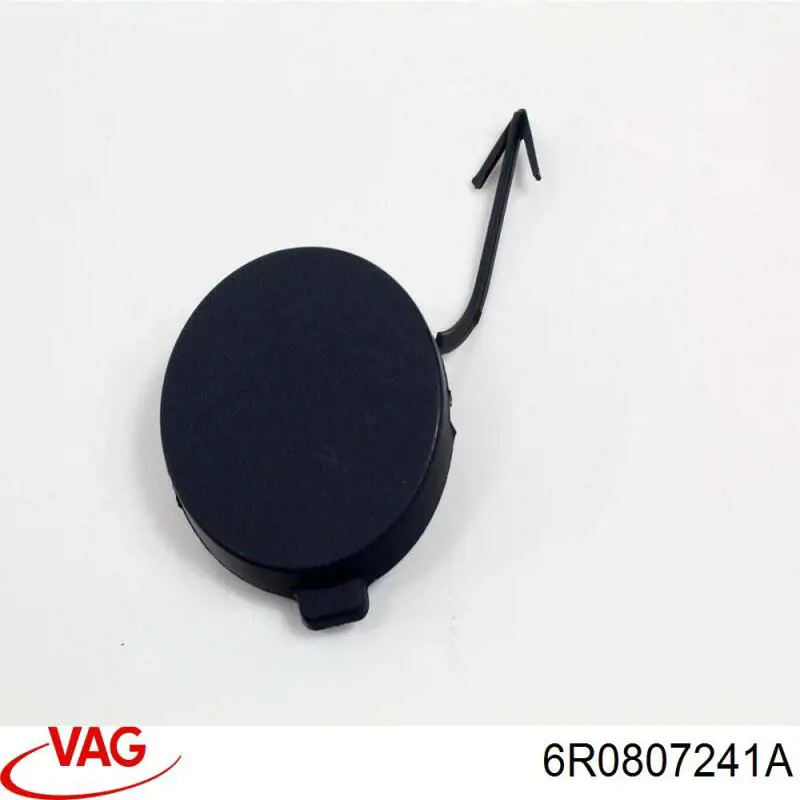 Tampão dianteira do pára-choque do gancho de reboque VAG 6R0807241A preço, a partir de 4,92 USD