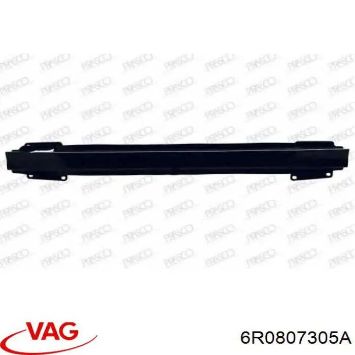 6R0807305A VAG Reforçador do pára-choque traseiro