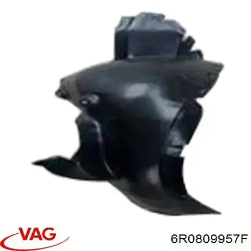 Guarda-barras esquerdo do pára-lama dianteiro VAG 6R0809957F preço, a partir de 24,67 USD