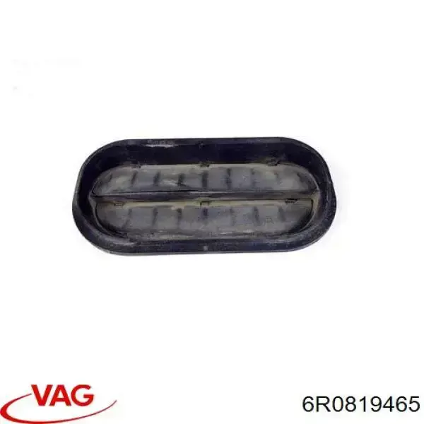 6R0819465 VAG Grelha traseira esquerda de ventilação de salão