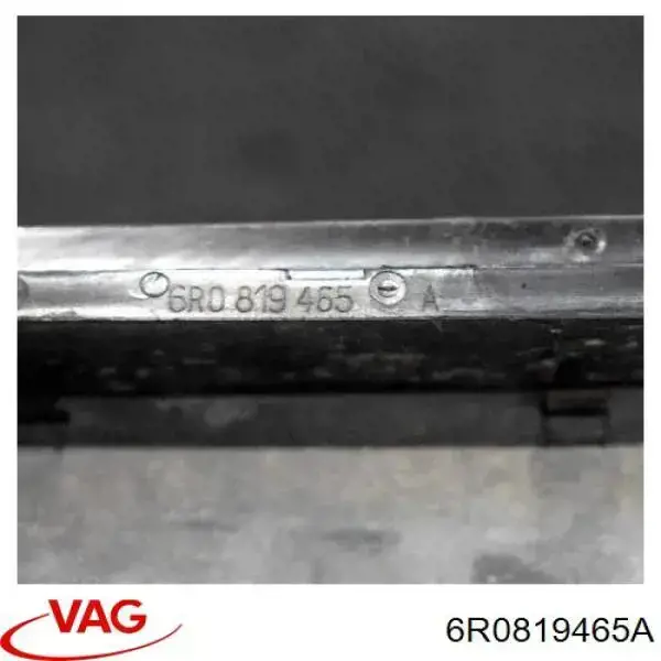 Grelha traseira esquerda de ventilação de salão VAG 6R0819465A preço, a partir de 33,21 USD