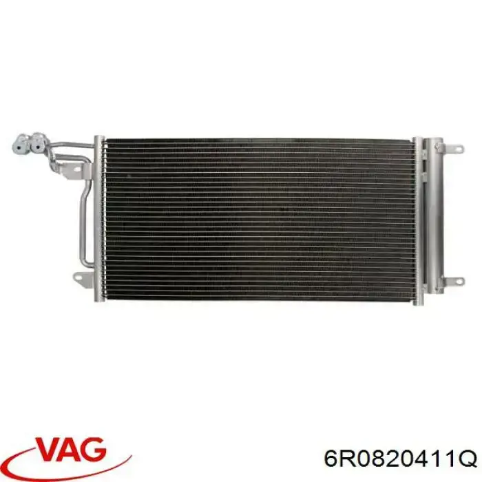 Radiador de aparelho de ar condicionado VAG 6R0820411Q preço, a partir de 71,51 USD