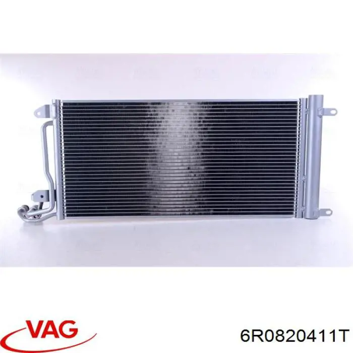 Compre 6R0820411T VAG Radiador de aparelho de ar condicionado