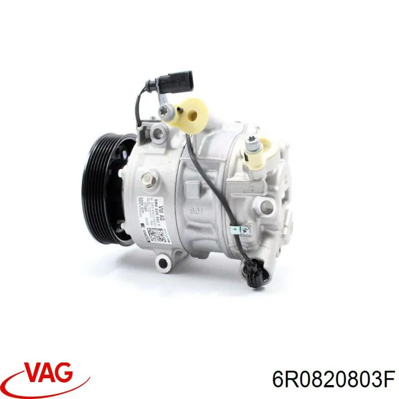 Compre 6R0820803F VAG Compressor de aparelho de ar condicionado