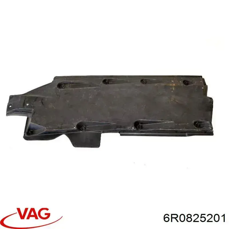6R0825201 VAG Proteção dianteira esquerda de fundo