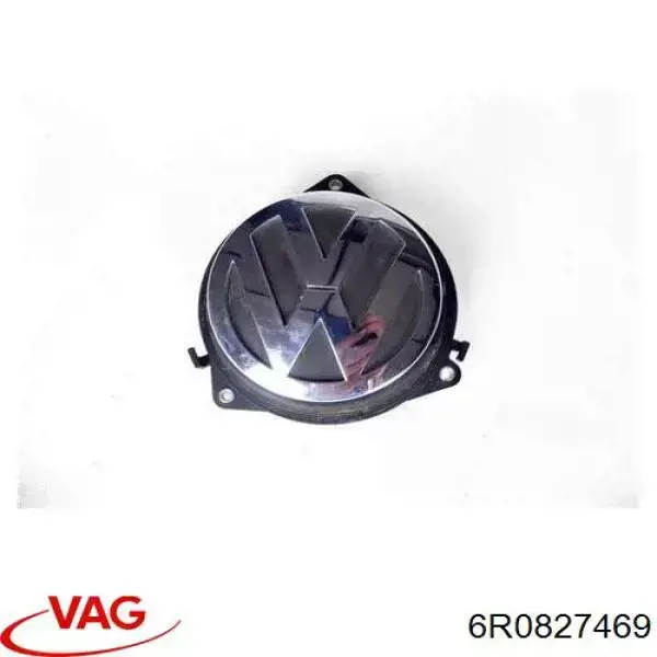 Compre 6R0827469 VAG Botão de acionamento do fecho de tampa de porta-malas (de 3ª/5ª porta (de tampa de alcapão)