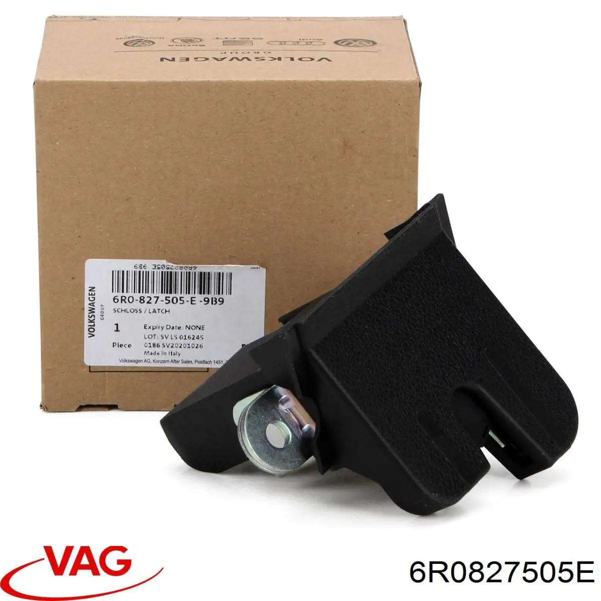 Fecho de tampa de porta-malas (de 3ª/5ª porta traseira) VAG 6R0827505E preço, a partir de 60,09 USD