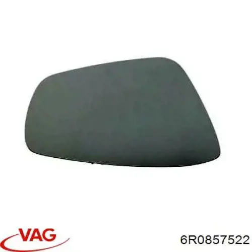 Compre 6R0857522 VAG Elemento espelhado do espelho de retrovisão direito