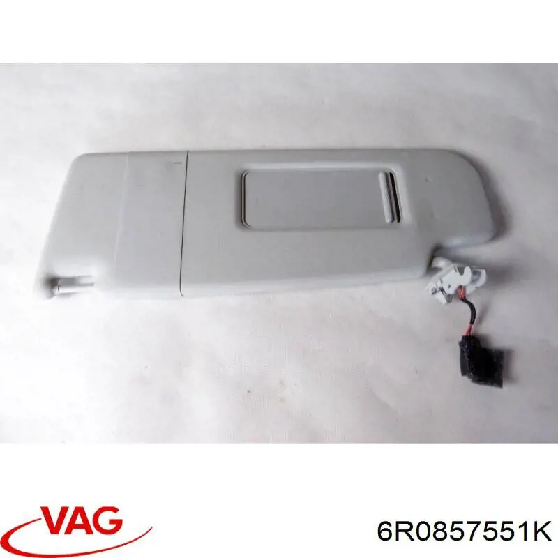 Pala contra o sol VAG 6R0857551K preço, a partir de 52,78 USD