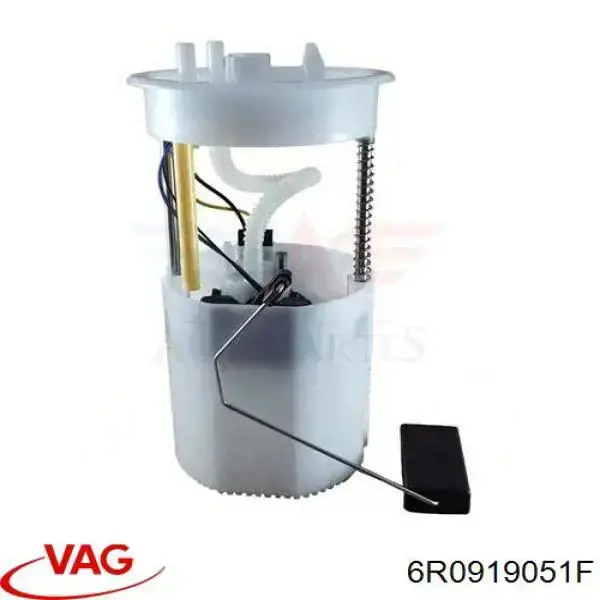 6R0919051F VAG Módulo de bomba de combustível com sensor do nível de combustível