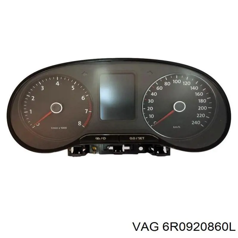 6R0920860LX VAG Painel de instrumentos (quadro de instrumentos)