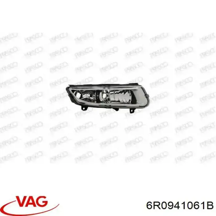 Luzes de nevoeiro esquerdas VAG 6R0941061B preço, a partir de 56,18 USD
