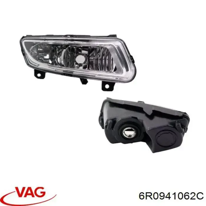 Luzes de nevoeiro direitas VAG 6R0941062C preço, a partir de 54,07 USD