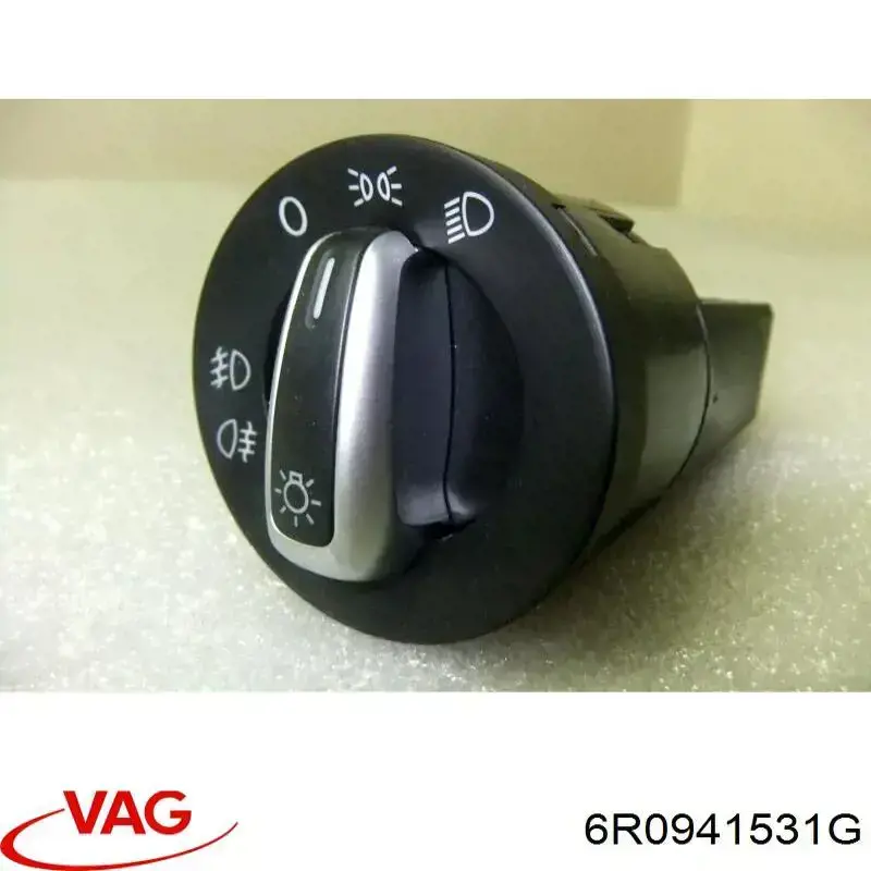 6R0941531G VAG Comutador das luzes no "painel de instrumentos"