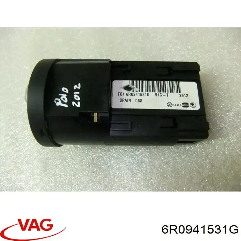 Comutador das luzes no "painel de instrumentos" VAG 6R0941531G preço, a partir de 47,67 USD