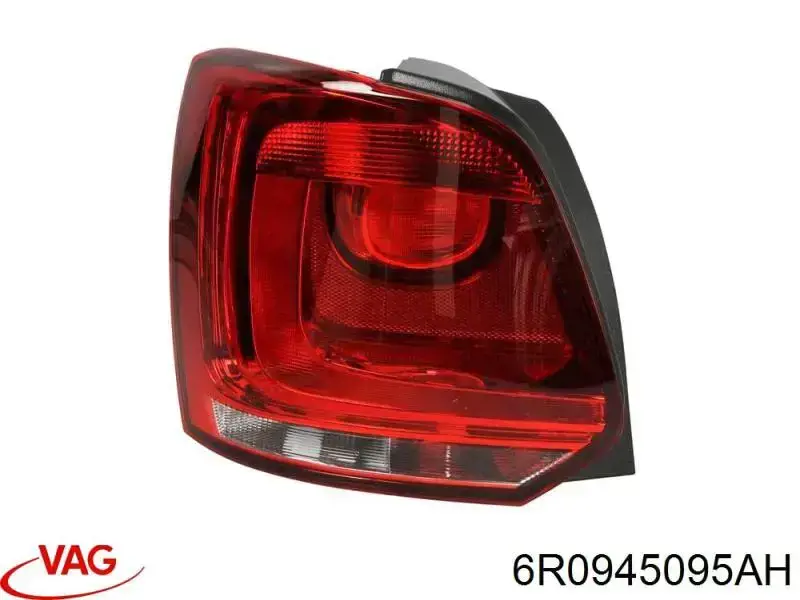 Compre 6R0945095AH VAG Lanterna traseira esquerda