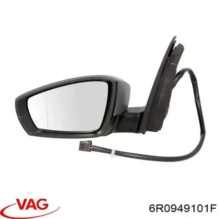 6R0949101F VAG Pisca-pisca de espelho esquerdo