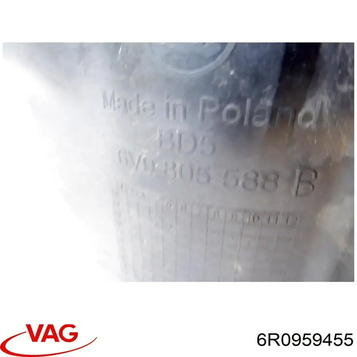 Ventilador elétrico de esfriamento montado (motor + roda de aletas) AND 35959052