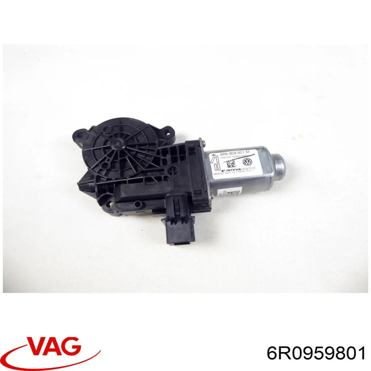 6R0959801 VAG Motor de acionamento de vidro da porta dianteira esquerda
