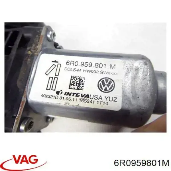 Motor de acionamento de vidro da porta dianteira esquerda VAG 6R0959801M preço, a partir de 57,12 USD