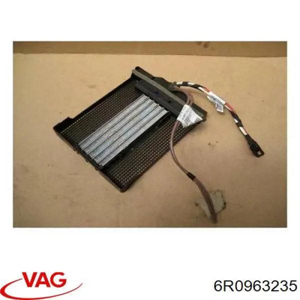 6R0963235 VAG Aquecedor elétrico de ar do sistema de calefacção de salão