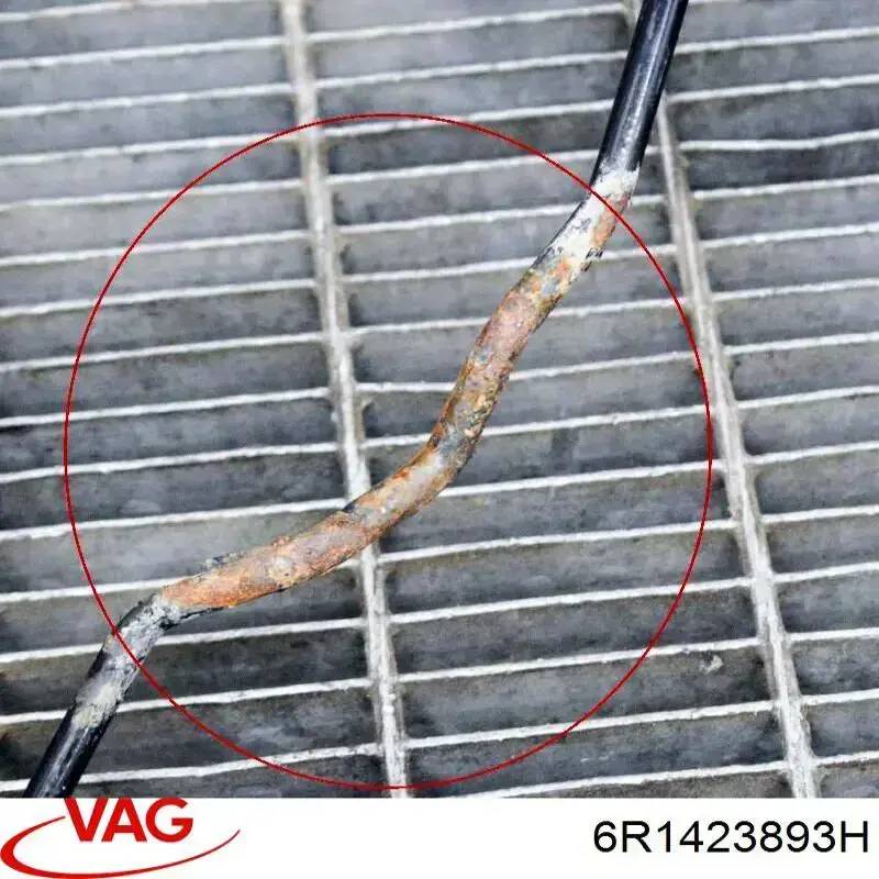 Mangueira da Direção hidrâulica assistida de pressão alta desde a bomba até a régua (do mecanismo) VAG 6R1423893H preço, a partir de 78,32 USD