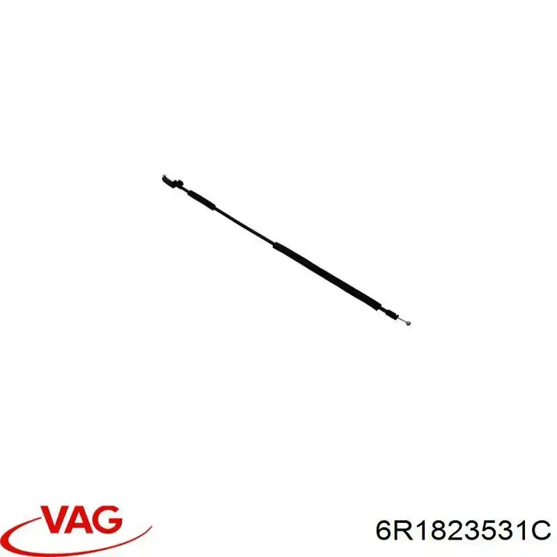 Cabo dianteiro de abertura da capota VAG 6R1823531C preço, a partir de 5,25 USD