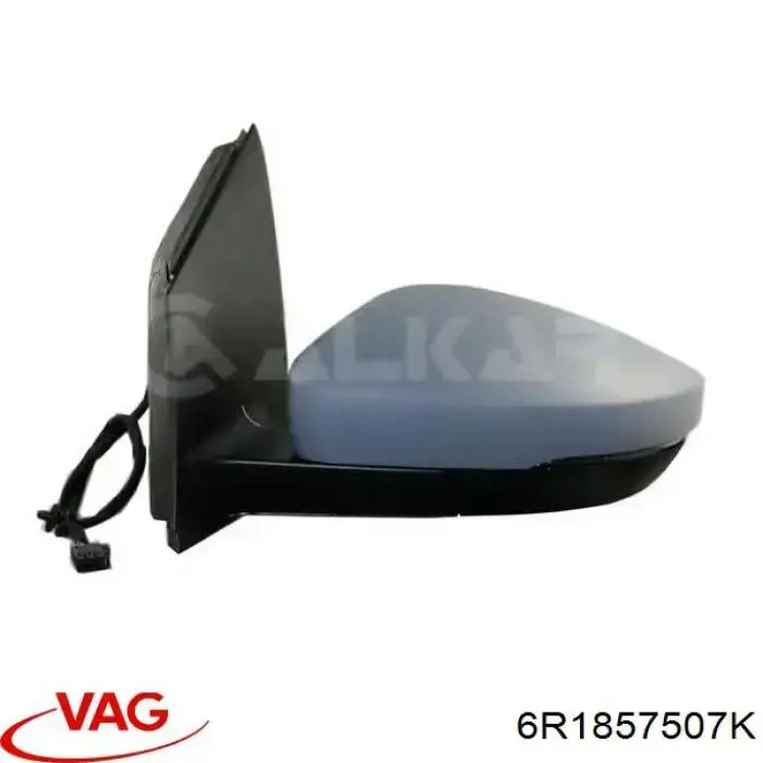 Espelho de retrovisão esquerdo VAG 6R1857507K preço, a partir de 124,50 USD