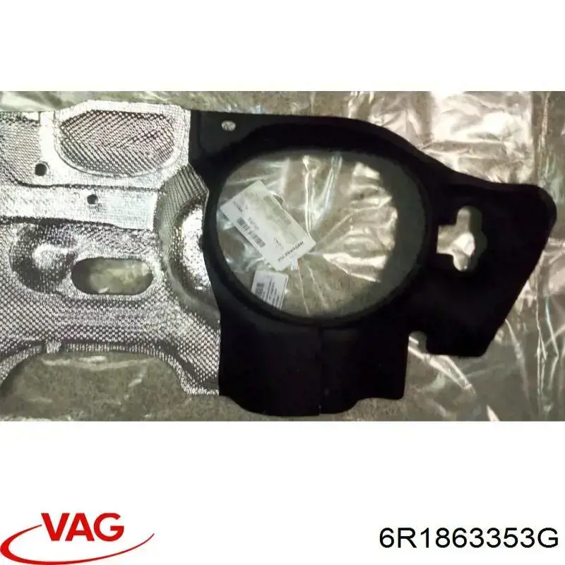6R1863353G VAG Isolamento contra o ruído do painel de motores