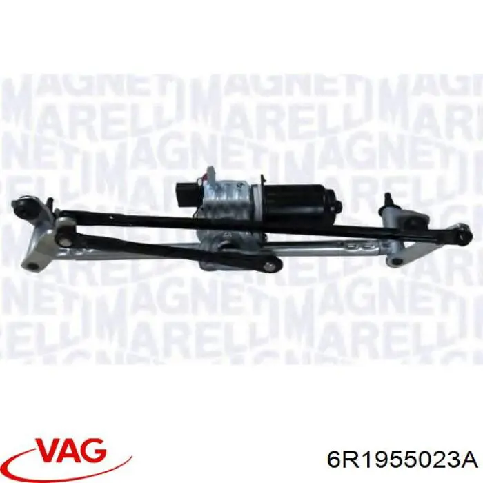 6R1955023A VAG Trapézio de limpador pára-brisas