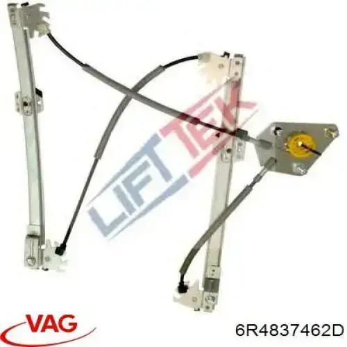 Compre 6R4837462D VAG Mecanismo de acionamento de vidro da porta dianteira direita