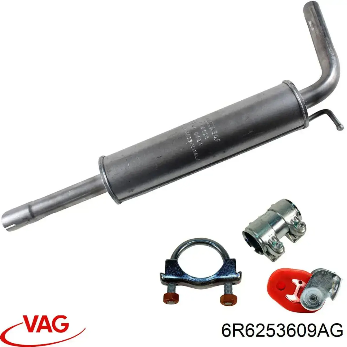 Silenciador, parte traseira VAG 6R6253609AG preço, a partir de 115,88 USD
