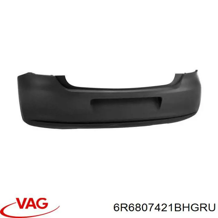 Pára-choque traseiro VAG 6R6807421BHGRU preço, a partir de 130,81 USD