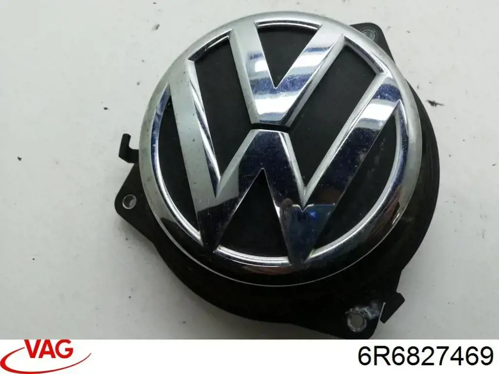 Compre 6R6827469 VAG Puxador externo de tampa de porta-malas (de 3ª/5ª porta traseira)